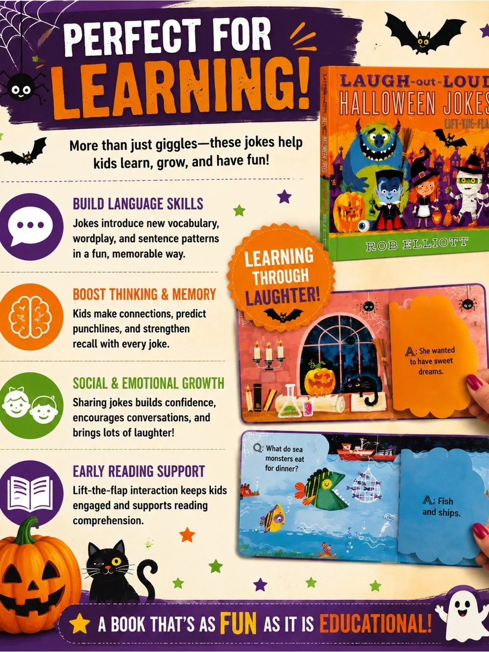 Laugh Out Loud Halloween Jokes Lift The Flap